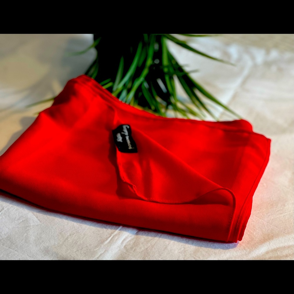 Plain chiffon hijab